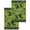 Forest Green, variant on Happy St. Patrick's Kitchen Dish Towels for Drying Dishes Set of 4, Green Shamrock Shoots Coin Vintage Country Waffle Weave Microfiber Hand Tea Bathroom Towels Quick Dry & Absorbent Towel 12x12