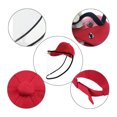 thumbnail image 2 of AIHOME Safety Protective Hat Cover Dustproof Removable Transparent Face Protection Shield for Outdoor Safer Travel, 2 of 8