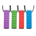 thumbnail image 2 of Paquete de 4 collares masticables sensoriales para niños pequeños con autismo, 2 of 5