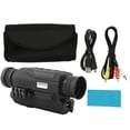 thumbnail image 2 of Monocular Infrarrojo, Plástico ABS, Aumento 5X, Visión Nocturna Clara, Monocular Negro De 1,3 Pulgadas De Diámetro Para Exteriores, 2 of 7