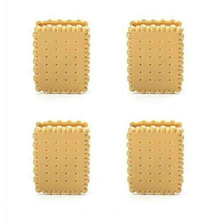 

Kikkerland Cookie Bag Clip Brown Set of 4