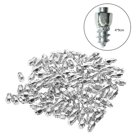 

100Pcs Snow Days Anti-slip Screws Spikes for Bike Tire Hiking Shoes