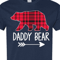 thumbnail image 4 of Inktastic Plaid Daddy Bear with Arrow T-Shirt, 4 of 5