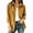 Yellow, variant on AherBiu Corduroy Shacket for Women Button down Shirt Lapel Collared Open Front Vintage Long Sleeve Tops with Pocket(X-Large,Yellow)