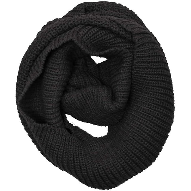 Thick Knitted Winter Warm Infinity Scarf