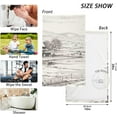 thumbnail image 3 of Dreamtimes Farm Scene Hand Towels, 2 PCS Pack 16 x 28 Inches Extra Absorbent Pure Cotton Towels, Super Soft Hand Towel for Bathroom, Hotel, Kitchen, Gym, 3 of 7