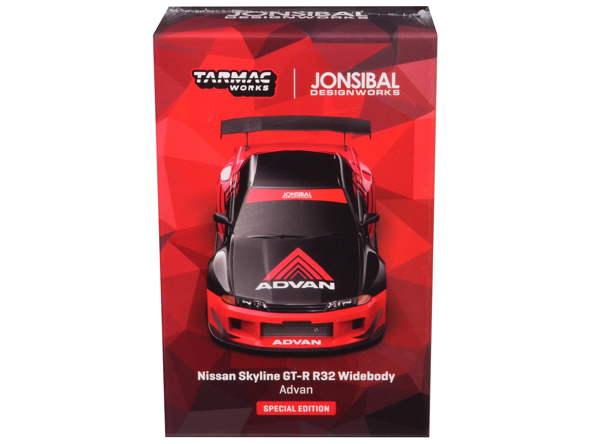 Nissan Skyline GT-R (R32) Widebody ADVAN Black and Liberia | Ubuy