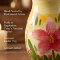thumbnail image 5 of EFISPSS 8 Inch Single Peony Ceramic Flower Vase, Hand Painted Jingdezhen Vintage Decorative Vase for Home Decor, 5 of 5