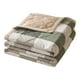 thumbnail image 2 of Edredón de verano de algodón lavado, manta delgada de aire acondicionado en relieve, manta de franela suave multiusos para sofá cama dormitorio, 39x59 pulgadas, lavable a máquina, liviano 1.1 lb, 2 of 6