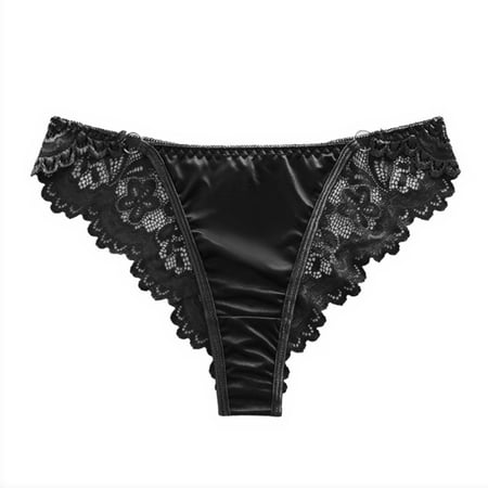 Panties for Women Womens Thong Underwear Cute Thong Black Shorts for Women Plus Size M