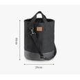 thumbnail image 2 of Sac de Rangement pour Bois de Chauffage Sac à Bois Portable Extérieur Sac en Toile pour Bois de Chauffage Champ Rural Sac de Rangement Grande Capacité, 2 of 5