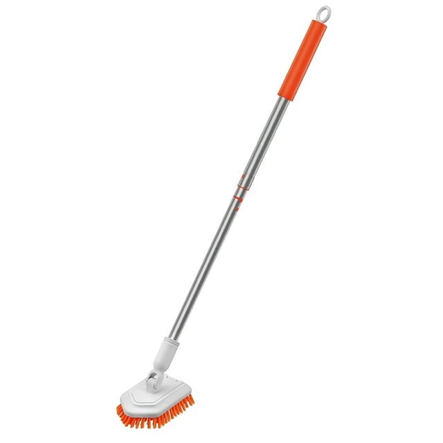 Intexca 42" Shower Cleaner Tub & Tile Brush with Extendable Handle for Bathroom Cleaning