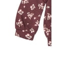 thumbnail image 6 of Wonderluxe Baby Girls' Long Sleeve Sweatshirt and Pant, 3-Piece Set, Sizes 0-3M-24M, 6 of 13