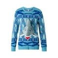 thumbnail image 6 of Women Men Christmas Sweater, Cute 3D Dinosaur/Elk/Shark Long Sleeve Knit Pullover, 6 of 9