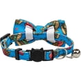 thumbnail image 2 of HLONK Collier pour Chat avec Clochette Nœud Papillon Boucle de Sécurité Chaton Chiot 7-11 Po Mobile Réglable, 2 of 5