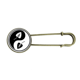 thumbnail image 1 of Broche de Metal antiguo Unbranded budismo budista Yin Yang Negro Blanco, 1 of 3