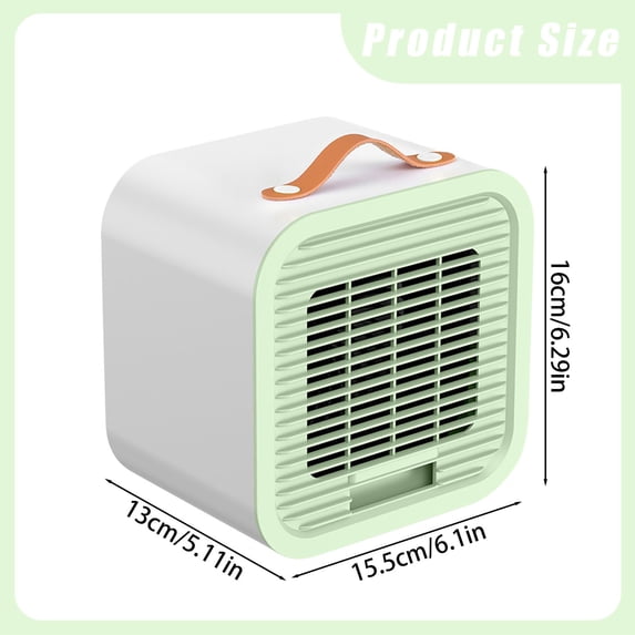 CoreLiving Portable Air Conditioner And Cooling Fan, Compact Mini Air Cooler With Portable AC Design, Personal Cooling Unit For Bedroom, Desk, Home And Travel Use