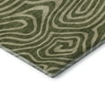 thumbnail image 3 of Addison Rugs Mayfield Premium Machine Washable Transitional Swirls Olive Rectangle Rug, 9' x 12', 3 of 6