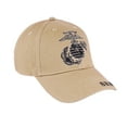 thumbnail image 4 of Trendy Zone 21 USMC Cap | Stylish Marine Corps Hat | Officially Licensed Caps | 100% Cotton | Stylish Baseball Hat Beige, 4 of 4