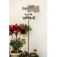 thumbnail image 3 of EZ Vane USA Flag Weathervane — Post Mount, Wind Cups, Antique Copper Finish, Steel with Durable Triple Powder Coating, Handcrafted in USA, 3 of 10
