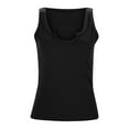 thumbnail image 6 of Kureaily Women's Round Neck Slim Top With Bottom Sweater Knit Vest Cotton Tank Top, 6 of 6