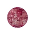 thumbnail image 3 of Unique Loom Starlight Collection Area Rug - Sirius (4' 1" Round Red/Blue), 3 of 7