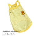 thumbnail image 3 of Moocorvic Cooling Mesh Dog Vest Shirt, Soft Breathable Summer Sleeveless Cloths for Cat,Puppy, Teddy, 3 of 7