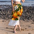 thumbnail image 6 of Tangerine Women's Chiffon Beach Dresses Summer Dress with Polyester Straps, 6 of 6