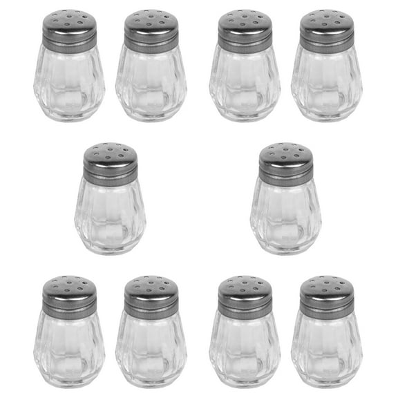 10 Pcs Mini Spice Jar Kitchen Seasoning Container Spices Cheese Small Salt Dispenser