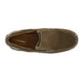thumbnail image 2 of Mens Florsheim Lakeside Slip On Boat Shoe Brown Leather Suede Loafer 13158-200, 2 of 7