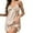 A-Beige207, variant on XIAONU Women's Silky Satin Chemise Loose Sleeveless V Neck Loungewear Soft Luxe Sleep Nightgowns
