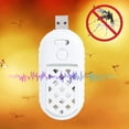 thumbnail image 4 of Enchufe USB de plástico, repelente electrónico ultrasónico de insectos, ratones, mosquitos y cucarachas, 5-12V, 4 of 12