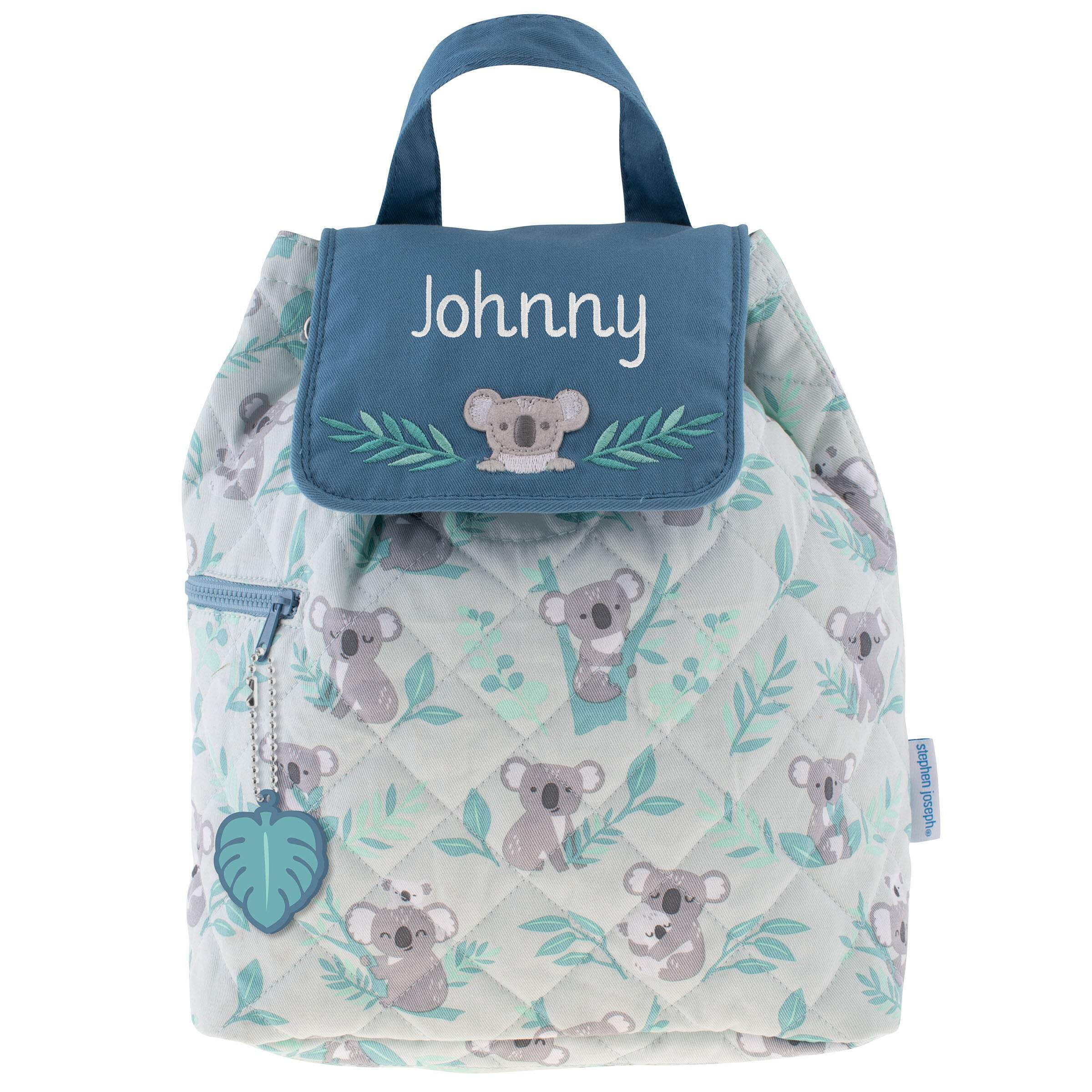 Stephen Joseph, Quilted Backpack for Baby, Diaper Bag, Travel Essentials, Shark