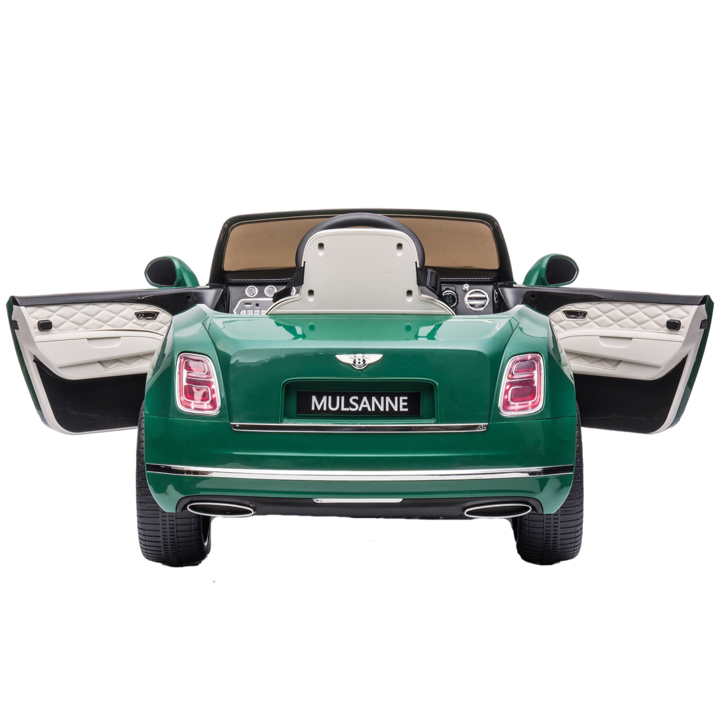 CIPACHO 12 V Electric Kid Ride On Car, Bentley Mulsanne Licensed Cars for Kids, Powered 4 Wheels Motorized Vehicles Children Toys, 2 Speeds, Green CIPACHO 12 V Electric Kid Ride On Car, Bentley Mulsanne Licensed Cars for Kids, Powered 4 Wheels Motorized Vehicles Children Toys, 2 Speeds, Green