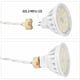 thumbnail image 3 of Portalámparas MR16 GU5.3, casquillos MR16 de cerámica estándar con cable de 15 cm, conector MR16 para bombillas LED y halógenas, paquete de 10., 3 of 5