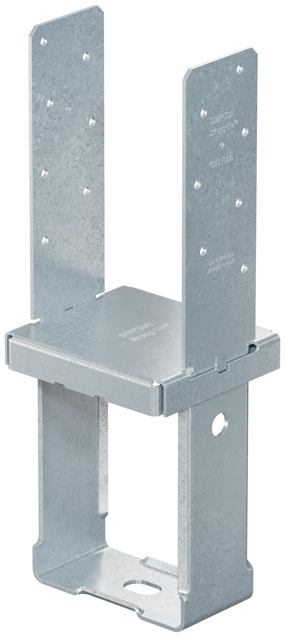 Simpson Strong-Tie CBSTQ66Z-SDS2 CBSTQ ZMAX Standoff Column Base for 6x6 w/SDS Screws Pack of 6