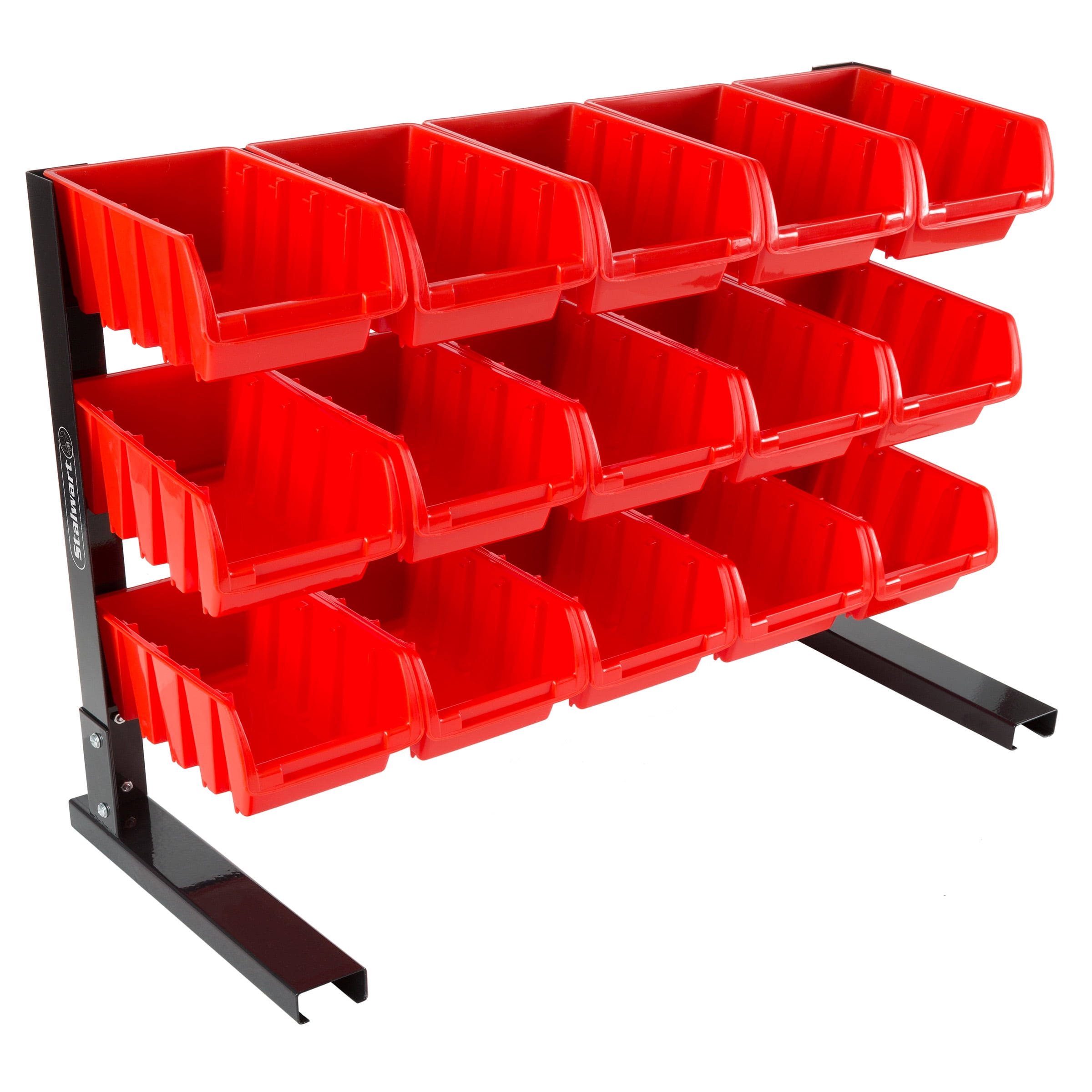 tote bin storage shelves