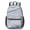 Black-3, variant on 17 Inch Lightweight Backpack,PVC Waterproof Oxford Fabric, Ergonomically Designed, with Large Capacity, Aqua Blue Watercolor