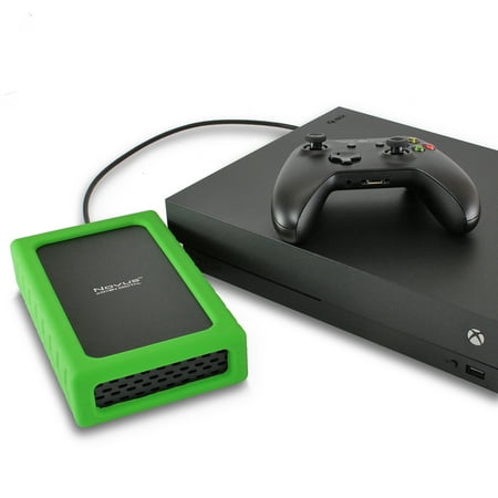 Novus 2TB External USB-C Rugged Gaming Hard Drive for Xbox One /X (Best Rugged Hard Drive)