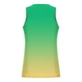 thumbnail image 3 of Xysaqa Men's Gym Workout Sports Tank Tops, Fashion Gradient Sleeveless Tee Summer Casual Big & Tall Shirts for Men S-4XL, 3 of 4