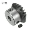 thumbnail image 4 of Uxcell Bevel Gears 1.5M 16 Teeth 6mm Shaft Hole Tapered Bevel Pinion Gear 2 Pack, 4 of 6