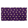thumbnail image 5 of Bimba Purple Butterflies Pure Silk Printed Scarf Dupatta Head Neck Wrap Bandanas For Women 40 x 40 Inches, 5 of 6