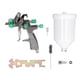 thumbnail image 1 of Juego de pulverizador de pintura HVLP, pistola pulverizadora de pintura automotriz para imprimación de automóviles, pulverización de superficies de muebles, pintura de paredes, recubrimientos de base, 1 of 14
