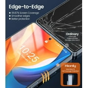 [2+2 Pack] Hionly Compatible with Samsung Galaxy S25 Privacy Screen Protector with Camera Lens Protector