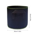 thumbnail image 2 of YIMWNYI Plant Growth Bags, Breathable Non-Woven Fabric Pots with Handles for Vegetable Gardening, Durable, Reusable Aeration Planting Containers for Potatoes, Radishes, Cucumbers, and More, 2 of 6