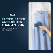 Conair Handheld Garment Steamer, 35-Second Heat-Up, 15-Minutes of Continuous Steam