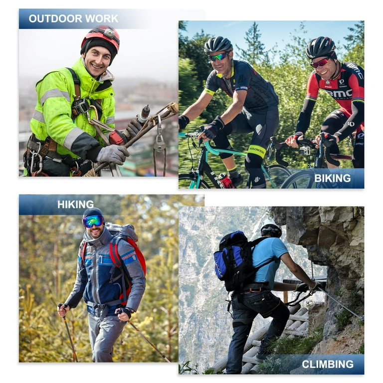 Uxcell Helmet Liner Skull Cap for Men, Sweat Wicking Hats Stretchy