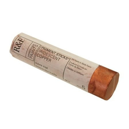 UPC: 0836943003866 | R&F Handmade Paints Pigment Stick  100ml  Iridescent Copper