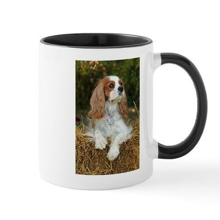

CafePress - Cavalier King Charles Mug - 11 oz Ceramic Mug - Novelty Coffee Tea Cup
