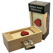 Enigma Secret Puzzle Box Heart - Money Gift Trick Box